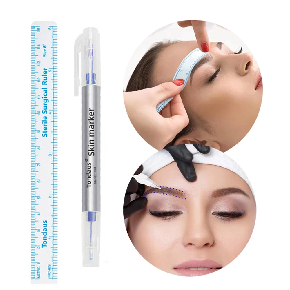 Embroidery Eyebrow - 하이 퀄리티 자수 포지셔닝 펜, 눈썹,