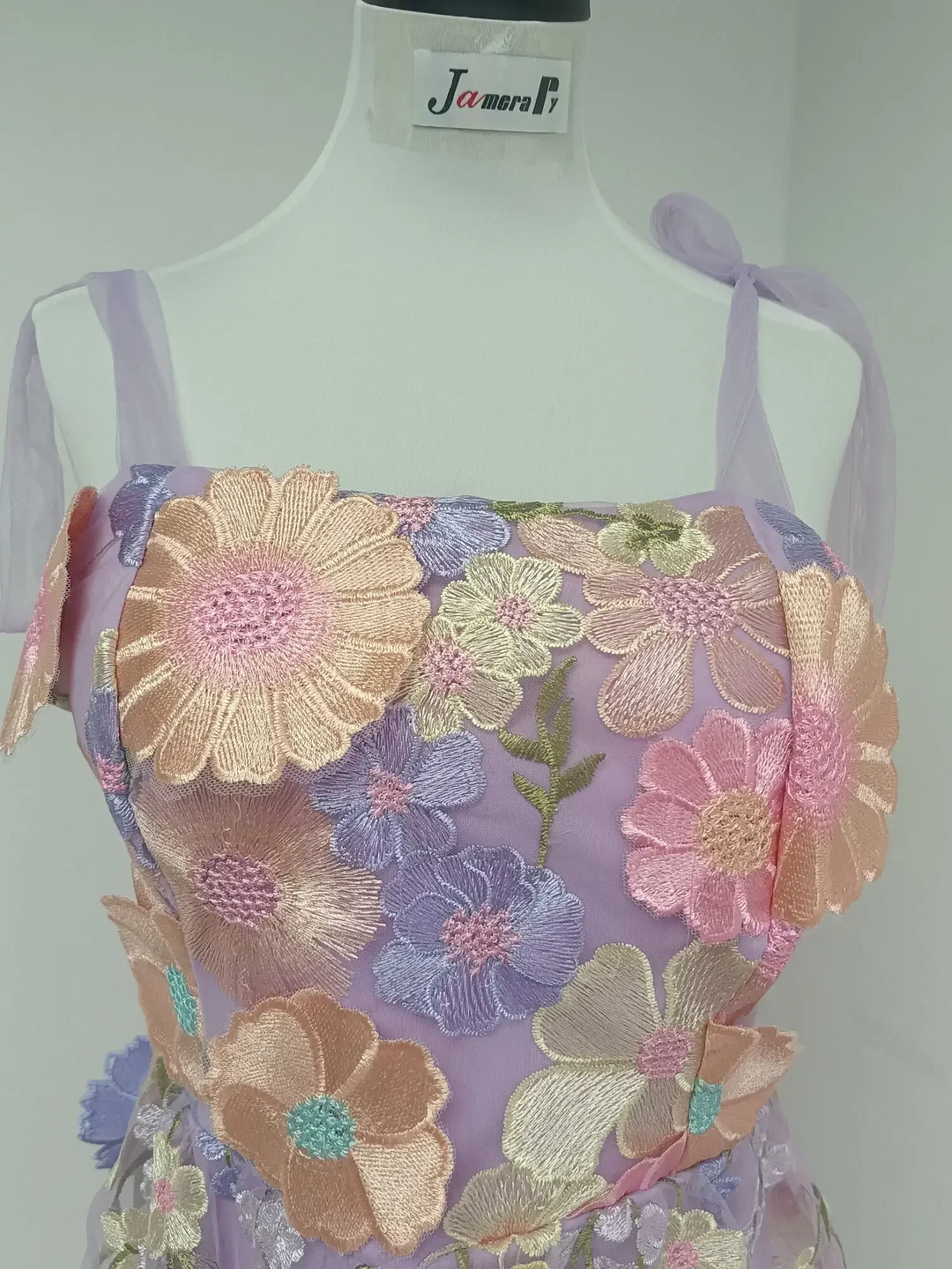 Embroidery Zara - 여성을위한 브랜드 디자이너 저녁 댄스 파티