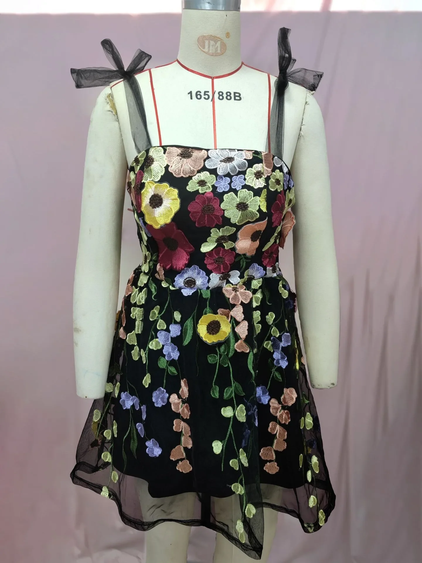 Embroidery Zara - 여성 드레스 패셔너블 3D 플라워 자수