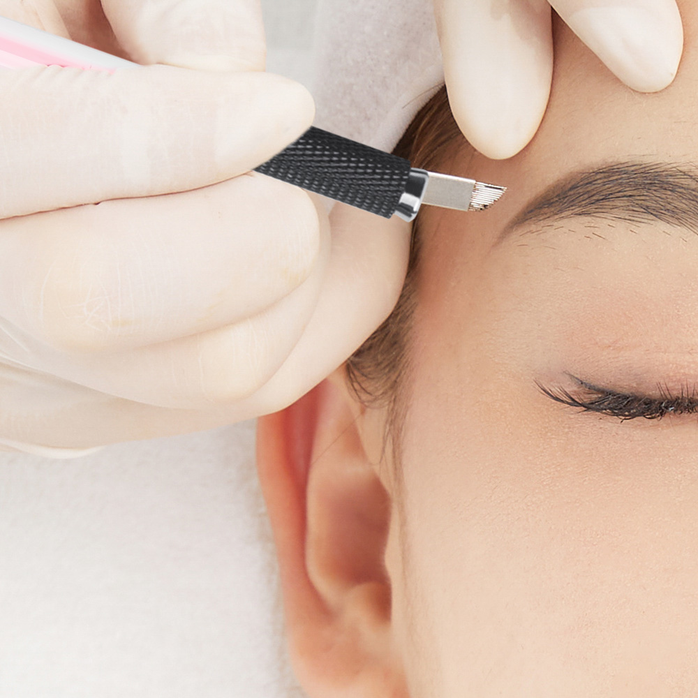 수동 문신 펜, 마이크로 블레이딩, 영구 메이크업 안개 - Embroidery Eyebrow 리뷰 및 가격