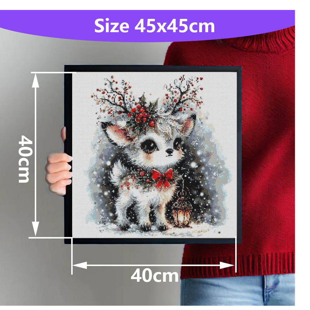 풀 드릴 다이아몬드 자수 페인팅 크로스 스티치 키트 화 - Embroidery Xmas Kits 리뷰 및 가격