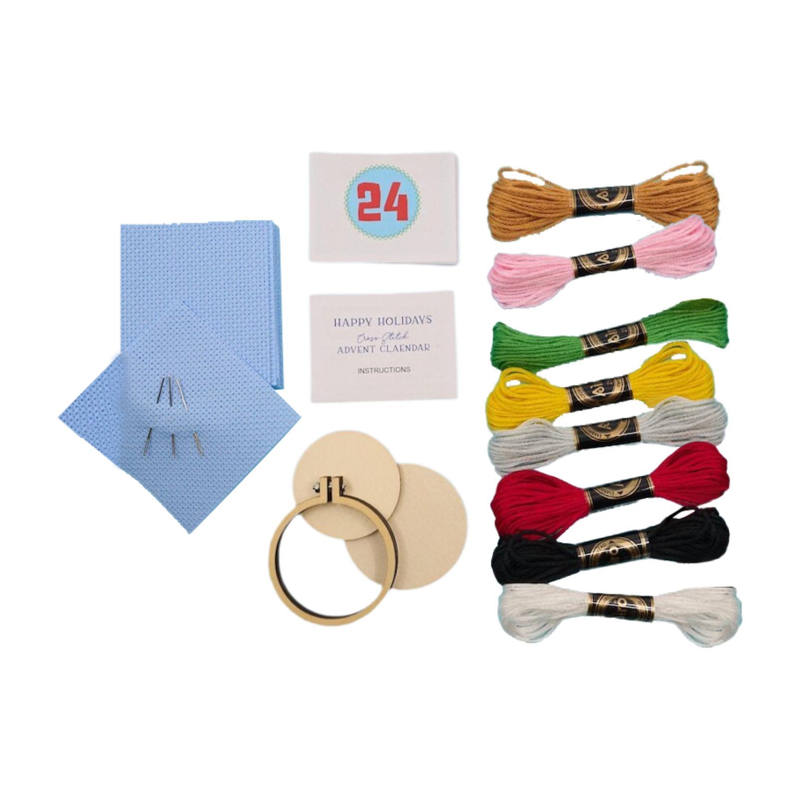 크리스마스 어드벤트 캘린더, 크리스마스 자수 키트, D - Embroidery Xmas Kits 리뷰 및 가격
