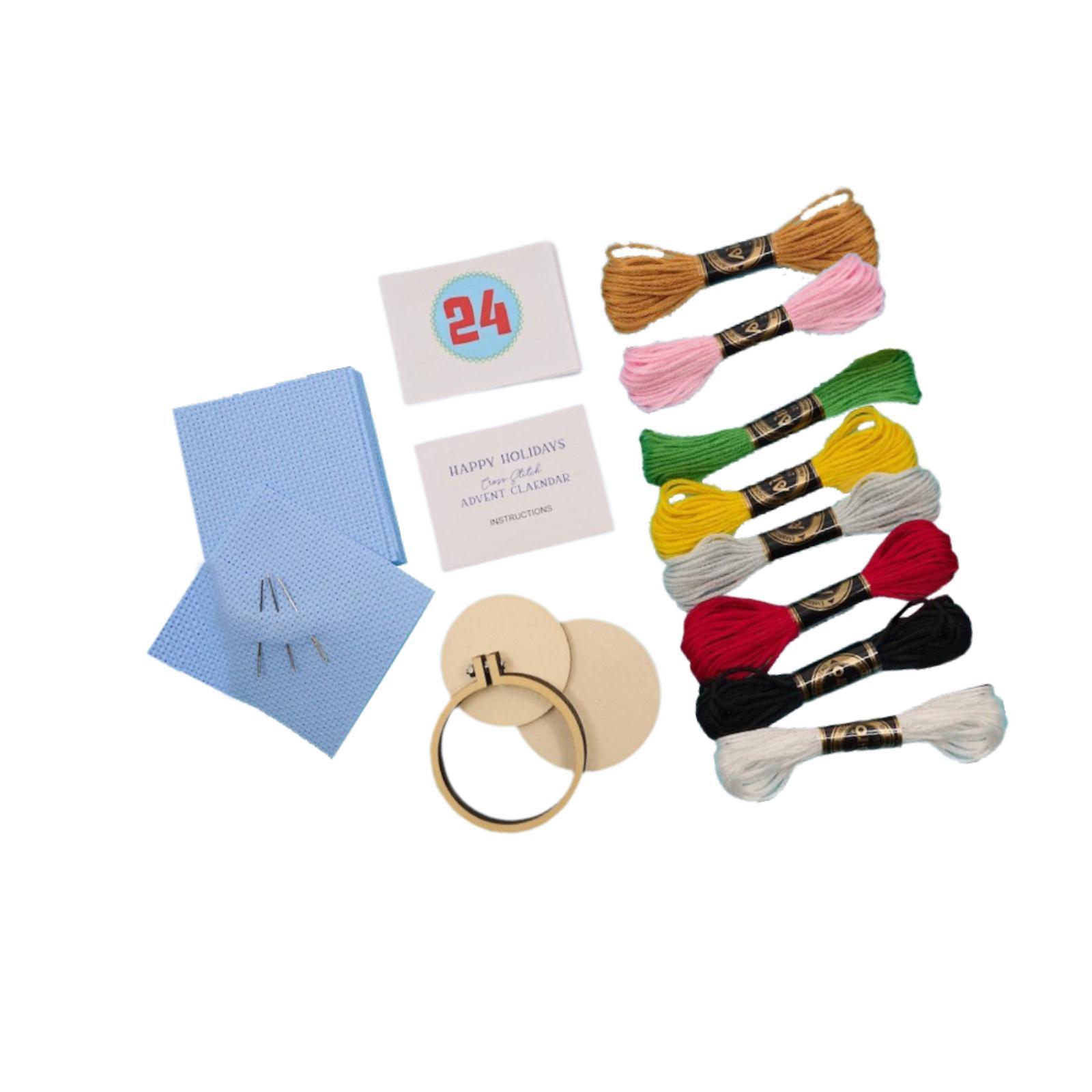 크리스마스 어드벤트 캘린더, 크리스마스 자수 키트, D - Embroidery Xmas Kits 리뷰 및 가격