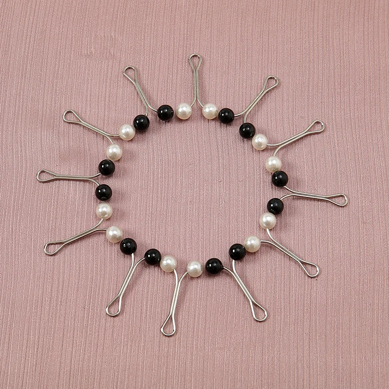 12 개/가방 이슬람 Hijab 핀 스카프 패션 여성  - Embroidery Eyebrow 리뷰 및 가격
