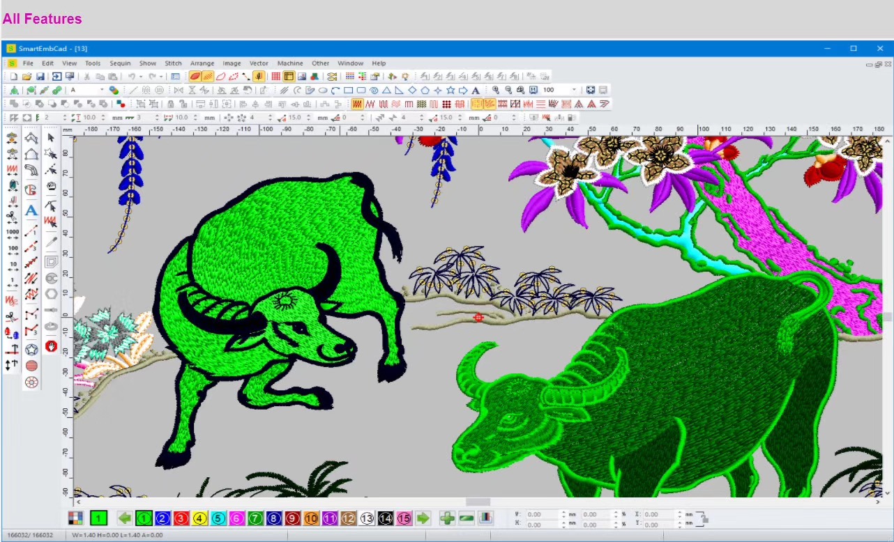 디지털화 소프트웨어 벡터화 자수기계 전용, DST DS - Embroidery Vector 리뷰 및 가격