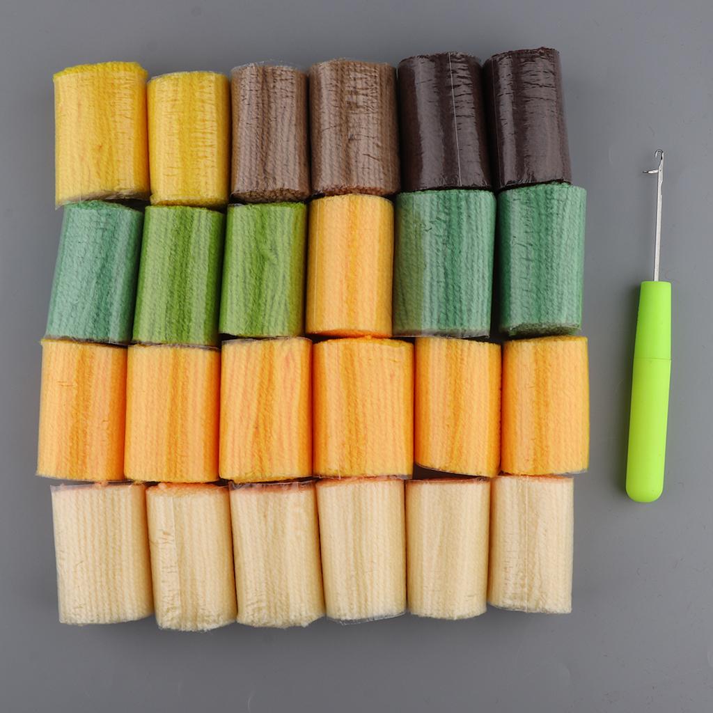 크로스 스티치 스타일 래치 훅 쿠션 키트 자수 공예 D - Embroidery For Beginners 리뷰 및 가격