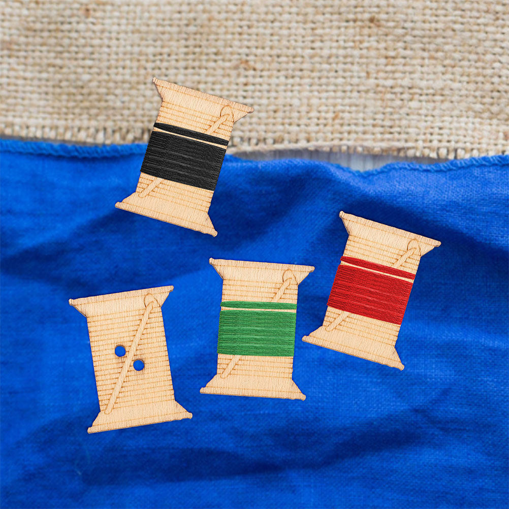 100개 나무 자수실 보빈 실 감는 카드 천연 소박한  - Embroidery Stitches 리뷰 및 가격
