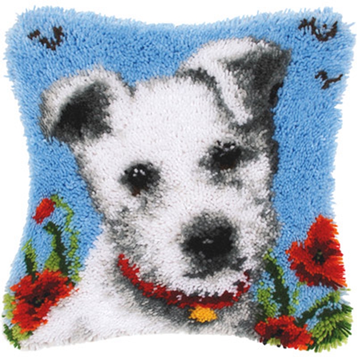 동물 늑대 패턴 래치 후크 키트 자수 쿠션 베개 커버  - Printed Embroidery Kit 리뷰 및 가격