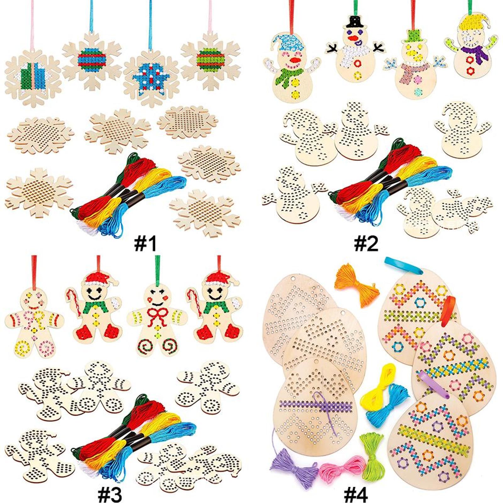 크로스 스티치 펜던트 장식품 부활절 달걀 자수 아트 펜 - Embroidery Xmas Kits 리뷰 및 가격