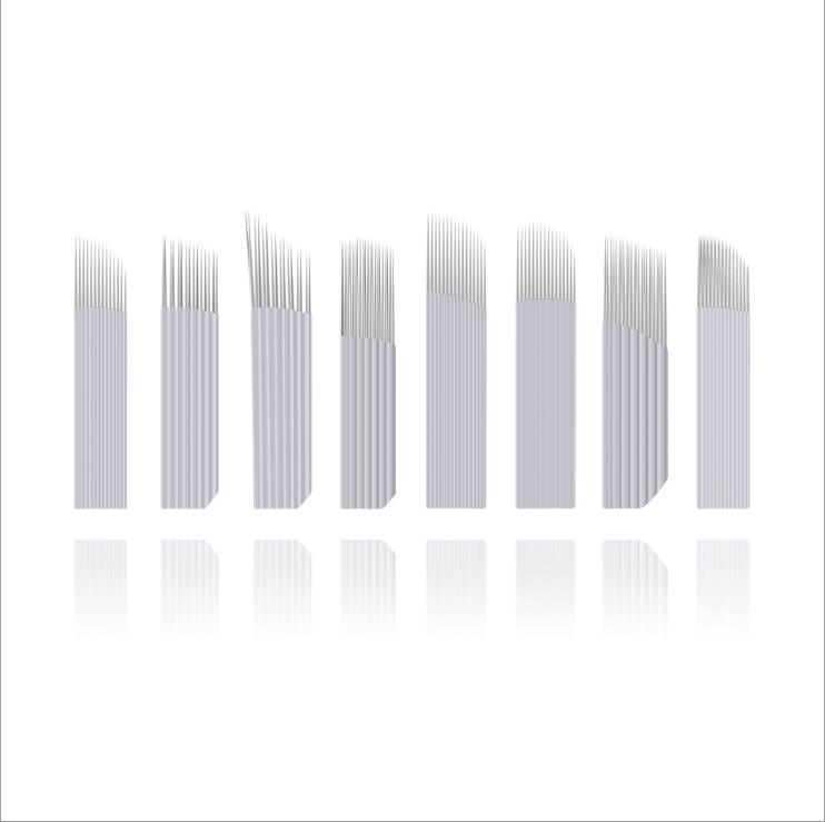 100개 더블 로우 마이크로블레이딩 니들 펜 블레이드  - Embroidery Eyebrow 리뷰 및 가격