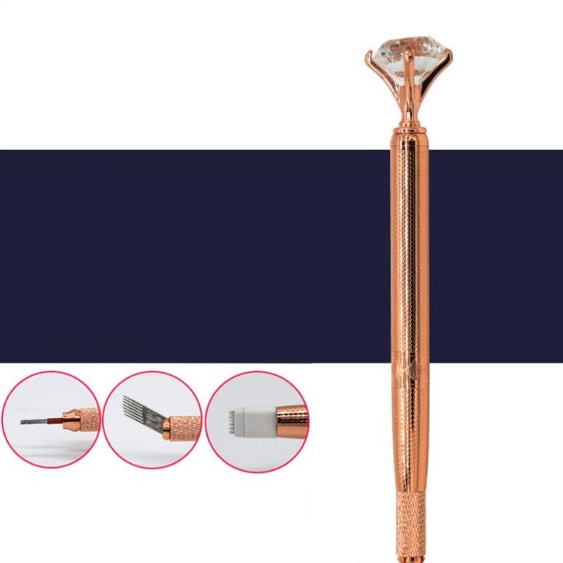 영구 화장을위한 1 Pc 눈썹 수동 펜 문신 기계 크리 - Embroidery Eyebrow 리뷰 및 가격